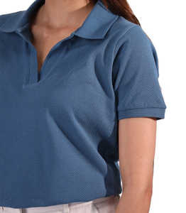 Polos de venta al por mayor personalizados clásicos para mujer, camisetas de Polo con logotipo personalizado para mujer, ropa de entrenamiento para mujer, camisetas de Polo, precio barato - Product Image 4