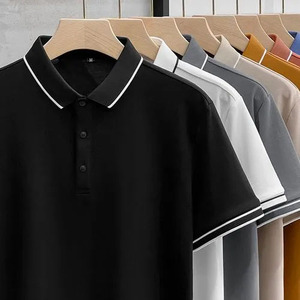 Polo de Golf de alta calidad de nuevo estilo al por mayor, ropa deportiva de poliéster 100% para hombre, polos transpirables para hombre - Product Image 3