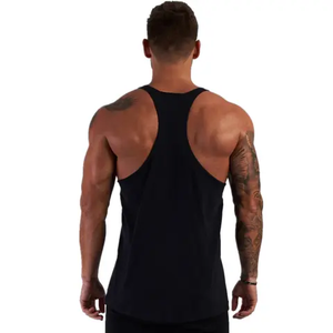 High Quality Fitness Bodybuilding Gym Tank Tops Wholesale <b>Mens</b> Singlet Casual <b>Ribbed</b> Cotton Elastic Knitted <b>Vest</b> <b>men</b> - Product Image 6