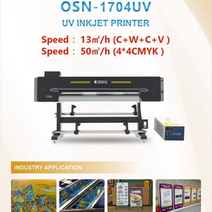 1.7m sinh thái dung môi máy in vải Flex lớn rộng định dạng <span class=keywords><strong>Epson</strong></span> i3200 đầu sticker Banner Vinyl máy in - Product Image 2
