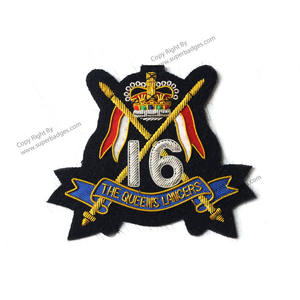 Logo personnalisé broderie tissée thermocollante 3D insigne de fil de lingot patch à coudre avec perles pour la décoration de vêtement - Product Image 4