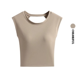 Chaleco básico de verano, camiseta sin mangas para mujer, camiseta fina, ropa interior, camisola femenina, camisetas sin costuras de Color sólido - Product Image 5