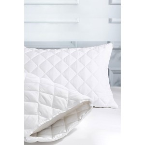Kratos Series Quilted Jacquard Pillow Protector Waterproof 100% Polyester Machine Washable <b>Bed</b> Protection <b>Pad</b> Home Use Twin - Product Image 1