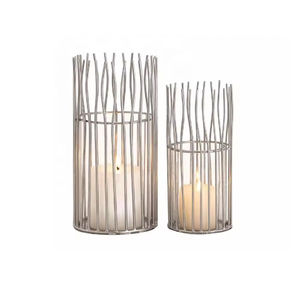 Décoration de mariage en métal de qualité supérieure pour la maison, l'hôtel, le restaurant et le bureau Dernier design unique Meilleurs bougeoirs Articles faits à la main - Product Image 5