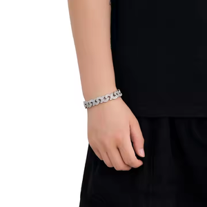 925 Silver Moissanite Diamond Bracelet Luxury Inspired Wrist Jewelry Combining Brilliant Sparkle Refined Craft And Timeless - Product Image 6