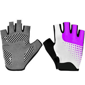 Gants sans doigts antidérapants, élégants, légères, souples, extensibles, simples, tricotée, pour le sport - Product Image 4
