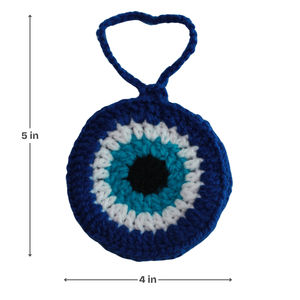 Estuche para Auriculares de Lana con Forma Rectangular y Diseño de Ojo Turco - Product Image 3