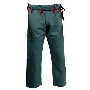 Uniforme de judo pour adulte de qualité supérieure, manches longues, 100% coton, respirant, séchage rapide, logo frontal personnalisable, taille adulte - Product Image 3