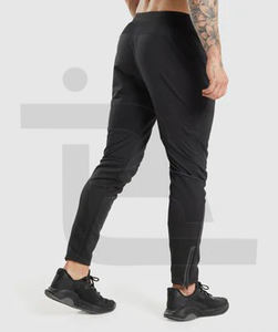 Meilleure qualité 2025 pantalons de course coupe ajustée pour hommes vêtements de sport pantalons de bas coupe ajustée OEM ODM vente en gros pour le jogging en plein air - Product Image 2