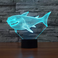 Lámpara de ilusión óptica 3D Animal