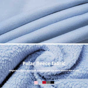 Veste de sport en polaire pour homme et femme, col montant, coupe-vent et chaude, pour l'automne et l'hiver - Product Image 6