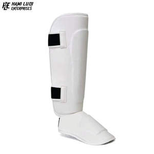 Protector de Piernas Tejido al por Mayor, Espinillera para Muay Thai, Sanda, Entrenamiento de Combate - Product Image 2