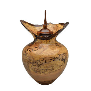 Urnes de crémation en métal en laiton pour les cendres urne funéraire gravée à la main cendres commémoratives décoratives finition Antique urnes de crémation - Product Image 3