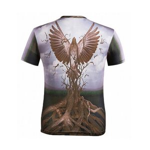 Fabricant sur mesure à la mode Logo personnalisé Respirant Nouvel été respirant Séchage rapide tops tees T-shirts à manches courtes - Product Image 5