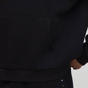 Vente en gros de sweats à capuche noirs avec logo Stones personnalisés pour hommes sweats à capuche d'hiver respirants et écologiques Streetwear décontracté sweats à capuche imprimés pour hommes - Product Image 5