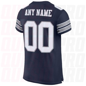 Maillots de football américain de haute qualité, vêtements de sport, sublimation, entraînement, tops pour fans, broderie, numéro d'équipe - Product Image 3