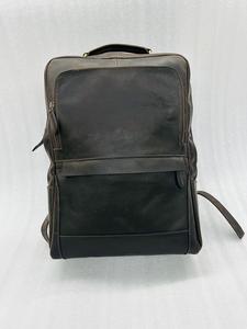 Premium Luxury Men's Premium Quality Leather Laptop Backpack Unisex Zipper Closure Travel Backpack Polyester Lining Sale - Product Image 6