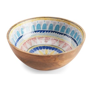 ชามไม้ที่มีสติกเกอร์เปลี่ยนการรับประทานอาหารในชีวิตประจำวันให้กลายเป็นความสุขของภาพที่ผสมผสานเสน่ห์งานฝีมือด้วยความทันสมัย - Product Image 1