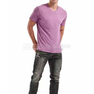 Super Heavy Oversized Drop Shoulder Camiseta cuello redondo antiarrugas algodón Boxy Fit camiseta para hombres en precio asequible - Product Image 6