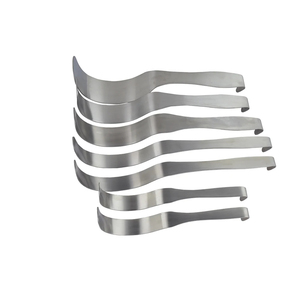 เครื่องดึงรั้งผ่าตัดแบบพรีเมี่ยมพร้อมใบมีดโค้งยืดหยุ่นและด้ามจับแบนเครื่องดึงรั้งสำหรับใช้ในช่องท้อง - Product Image 3