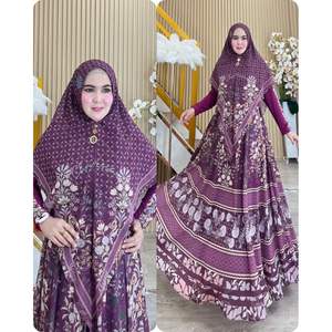 Adeva คอลเลกชัน modestwear ผ้าซาตินที่มีคุณภาพสูงจากอินโดนีเซียสไตล์ลำลองที่สง่างามสง่างามสง่างามหรูหราในอิสลามจากประเทศอินโดนีเซีย - Product Image 4