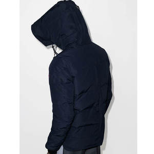 Men's Winter Hooded Puffer Jacket Patchwork Design Waterproof Reversible Breathable High Quality - Product Image 3