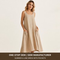 Vente en gros de robes pour femmes, robes décontractées tendance printemps-été, robes maxi fluides pour femmes