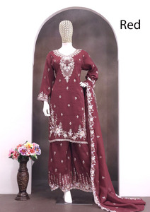 ชุดสูทงานปักผ้าไหมปักลายสำหรับใส่ไปงานปาร์ตี้แสนสวย - Product Image 3