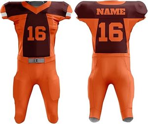 Uniformes Premium de Fútbol Americano 2025, Camisetas y Pantalones Sublimados Personalizados, de Secado Rápido y Transpirables para Clubes, Pedidos OEM, Privado - Product Image 4