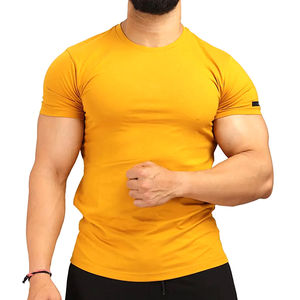 Camisas de gimnasio para hombre más vendidas, ropa activa, Qucikdry, estirable, ligera, secado rápido, Impresión de logotipo personalizado - Product Image 1