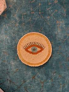 Posavasos redondos bordados recién llegados, utensilios de cocina, posavasos de taza de té de Color personalizado, artículos de cocina, posavasos de café, manteles y almohadillas - Product Image 2