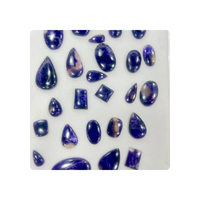 Achetez des cabochons de charoïte violette en ligne, pierre de charoïte au meilleur prix, formes et tailles variées, 20-40 mm, pierre précieuse naturelle de charoïte en vrac