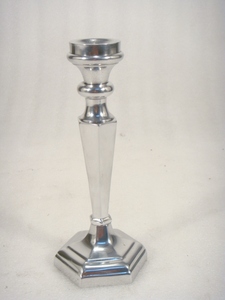 <b>Silver</b> Taper Candle Holder - Product Image 2