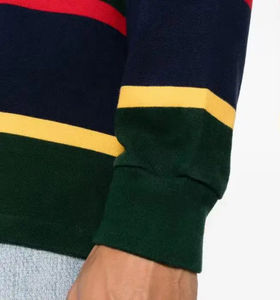 Evergreen Competitive Price <b>Long</b> <b>Sleeve</b> Polo <b>Shirts</b> For Men Trending Fashionable Quick Dry 100% Cotton OEM Service - Product Image 5