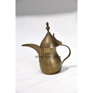 Nouveau Style moderne Durable métal arabe cafetière Dallah pour Restaurant hôtel servant utiliser cafetière Dallah café servant Pot - Product Image 1