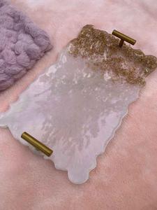 Resin <b>Decorative</b> Tray in Multiple Colors Rectangle Home <b>Decor</b> Resin Tray High Quality - Product Image 6