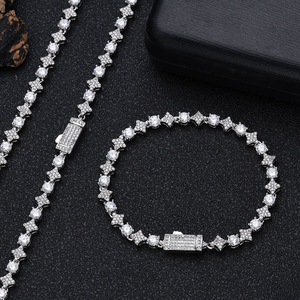 Collier pour homme en argent S925, style hip-hop, bijoux fins, qualité supérieure, bijoux en moissanite, chaîne tennis sertie de diamants VVS - Product Image 6