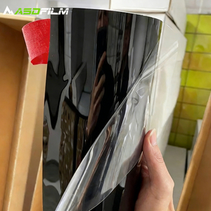 ASDFilm <span class=keywords><strong>Film</strong></span> de protection de carrosserie automobile noir brillant PEL TPU PPF auto-réparant hydrophobe avec garantie de 10 ans - Product Image 4
