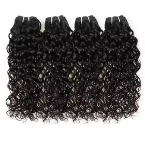 Cabello humano rizado virgen indio completo para peluca Frontal de encaje Estilo de onda natural con frente de encaje transparente - Product Image 6