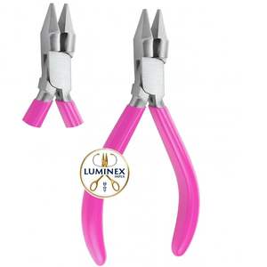 Pince à bec effilé en acier inoxydable avec coupe-fil, poignée confortable, outil de haute qualité pour la fabrication de bijoux et de perles, pour le travail de précision des fils - Product Image 2