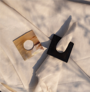 Anneaux de serviette en corne de buffle, écologiques, en stock, pour hôtels, restaurants, mariages, événements, fêtes, personnalisables - Product Image 3