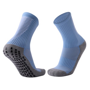 Whole Sale Custom Non Slip Football Soccer <b>Socks</b> Men and Women <b>Training</b> Sports <b>Sock</b> with Custom Logo - Product Image 2