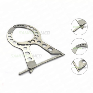 Calidad Premium 280mm alemán Acero inoxidable Manual Mammostat elevador de senos mamoplastia Retractor reutilizable autoclavable CE - Product Image 3
