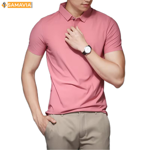 Camisa de Manga Corta para Hombre, Personalizada, Antiarrugas, con Bolsillo, 100% Algodón Jersey, Corte Regular, Cómoda, Duradera, Informal, OEM - Product Image 4