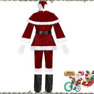 Nuevo Diseño de Disfraz de Papá Noel, Disfraz de Papá Noel Personalizado, Disfraz de Papá Noel Hecho en Pakistán - Product Image 4