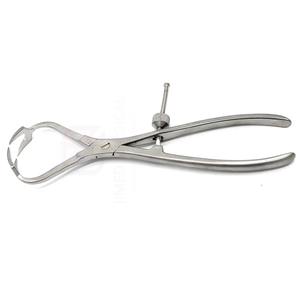 Pinzas Quirúrgicas de Acero Inoxidable de Alta Calidad, Tipo Dedo con Trinquete, Reutilizables, para Cirugía Ortopédica - Product Image 1