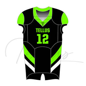 Maillot de football américain à 12 panneaux, très vendu, de haute qualité, unisexe, manches courtes, imprimé, vêtements de sport - Product Image 1