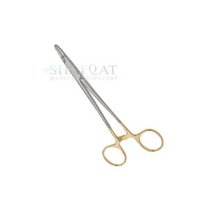 Soporte de aguja profesional Mayo Hegar fuente de alimentación Manual de acero inoxidable alemán antideslizante base dentada instrumentos quirúrgicos - Product Image 4