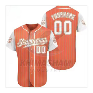 Vente directe d'usine, maillot de baseball pour homme à manches courtes, respirant, été, 100% polyester, séchage rapide, vêtements de sport - Product Image 4