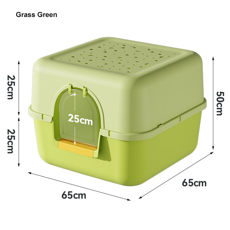 Entièrement clos-vert